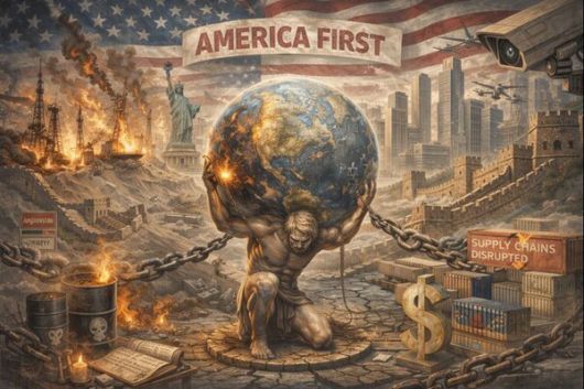 ▶ 트럼프 2기 NSS는 탈글로벌리즘과 거래적 현실주의로 무장한 냉혹한 국가 전략서이다. 동북아 동맹국들에게 막대한 책임과 함께 능동적인 국익 추구를 요구하며, 새로운 국제 질서 속에서 전략적 역량을 입증해야 하는 시험대에 오르게 한다.(이미지=AI 생성,SDG뉴스)