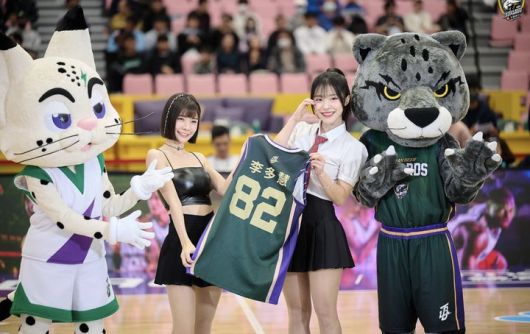 사진=대만 타이피 농구단 SNS