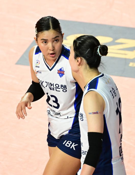 기업은행 폰푼-표승주가 대화한다, KOVO