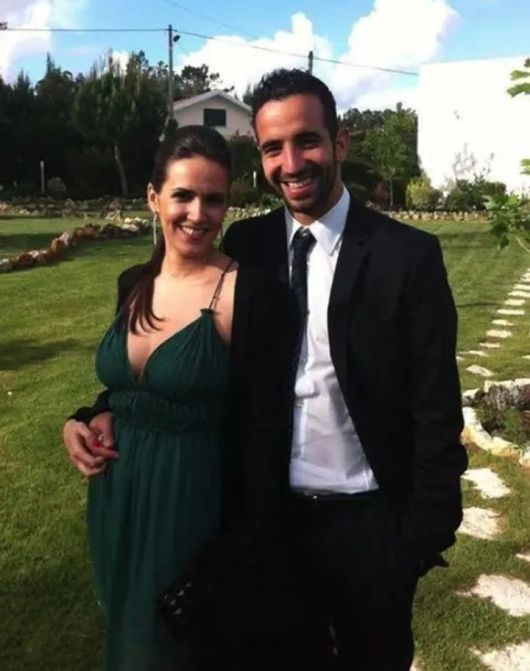 후벵 아모림 감독과 아내 마리아