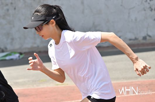 사진=필리핀 수빅 전지훈련중인 김민지