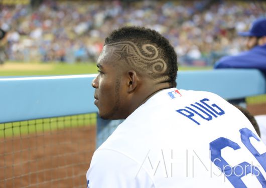 (메이저리그 다저스 시절의 푸이그)