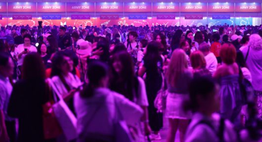 13일 경기 고양시 일산서구 킨텍스에서 방탄소년단 데뷔 12주년 기념  축제 '2025 BTS 페스타'(2025 BTS FESTA)가 열리고 있다