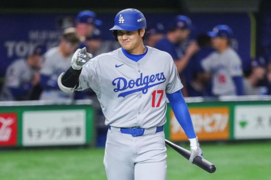 LA 다저스의 오타니 쇼헤이