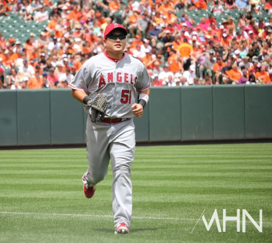 (최지만은 지난 2016년 LA 에인절스 소속으로 메이저리그에 데뷔했다)