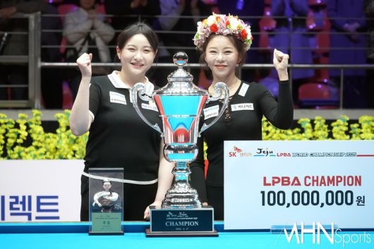 준우승자 김민아-우승자 김가영