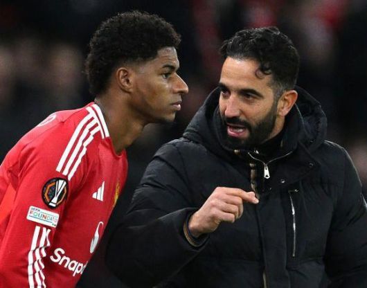 맨체스터 유나이티드 마커스 래시포드-후벵 아모림 감독