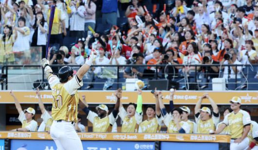 지난 12일 열린 올스타전에 출전해 '미스터 올스타'로 선정된 박동원.