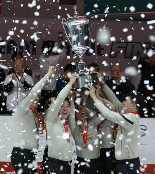 2024-25시즌 파이널 우승을 차지한 SK렌터카