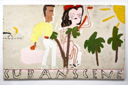 로즈 와일리 'Cuban Scene, Smoke'(2016) /사진=UNC갤러리