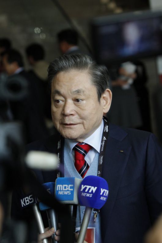 [서울=뉴시스]박주성 기자 = 이건희 삼성그룹 회장. 2011년 평창동계올림픽 유치활동 사진. (사진=삼성전자 제공). 2020.10.25. photo@newsis.com /사진=뉴시스