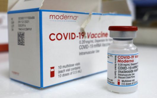 한국에서는 구하기 어려운 모더나 백신. /사진=뉴시스