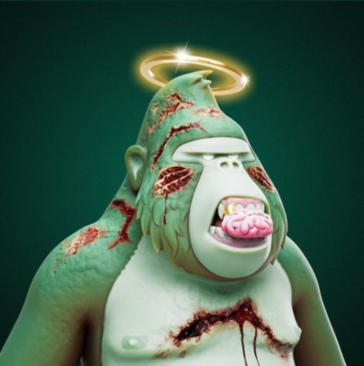 타락한 유인원 아카데미(Degenerate Ape Academy)의 13번째 NFT는 최근 110만달러(약 13억원)에 판매되며 솔라나 NFT 최고가를 기록했다.                                    솔라나 NFT 마켓 솔라나트에서 판매되고 있는 솔라나 기반 블록체인 게임 프로젝트 아오리(AURORY) NFT 모습