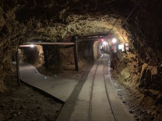 사도광산 내부. 정혜경 일제강제동원&평화연구회 대표연구위원 제공 사진. 뉴시스