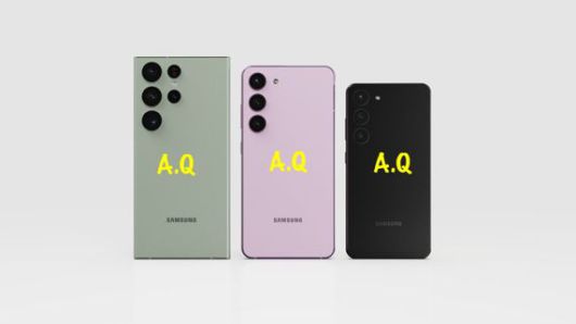 갤럭시S23울트라, 갤럭시S23+, 갤럭시S23 예상 디자인. 아메드 콰이더 트위터 캡처