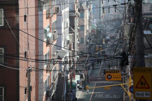 지난 1월 서울 강서구 화곡동의 다세대주택 밀집 지역. 사진=뉴스1