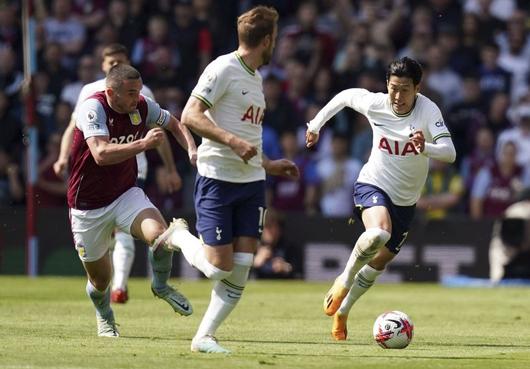 [버밍엄=AP/뉴시스]토트넘 손흥민 질주. 2023.05.13. /사진=뉴시스