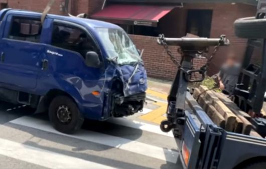 사고 현장. 연합뉴스TV 캡처