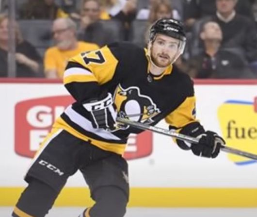 아이스하키 선수 애덤 존슨(29·노팅엄 팬서스). 사진=Sky News 유튜브