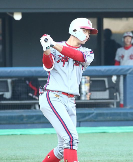충암고 3학년 이선우. 현재는 상당히 벌크업을 했고, 신장도 많이 컸다. (사진 = 전상일 기자)