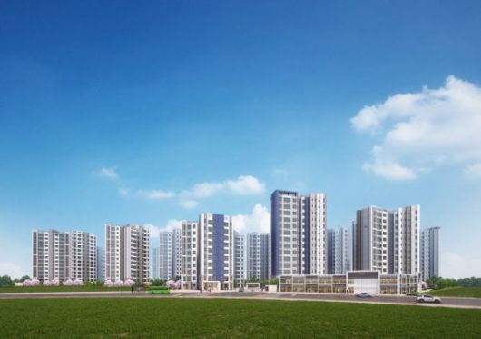 <부산에코델타시티 디에트르 그랑루체 투시도>