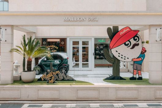 서울 강남구에 오픈한 '말본6451 도산플래그십스토어' 전경