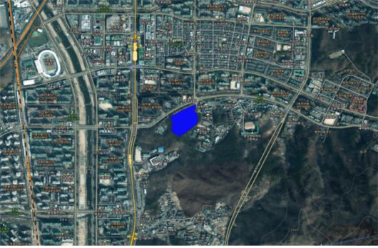 토지거래허가구역 위치도. 경기도 제공