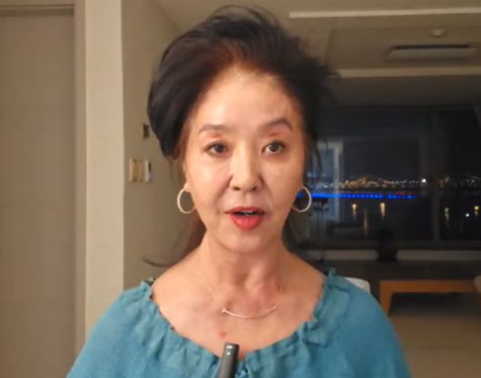 배우 김부선/사진=유튜브 채널 '김부선TV' 캡처