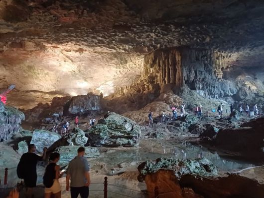 승솟 동굴의 내부 모습. 사진=이환주 기자