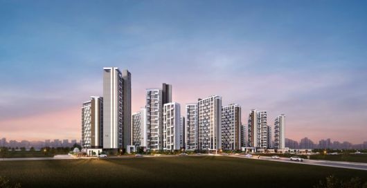 고덕 강일 대성베르힐 조감도. 디에스종합건설·대성베르힐건설 제공