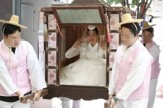 전통혼례 체험 장면. 사진은 기사와 무관. 뉴스1