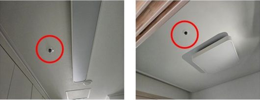 한국토지주택공사 간이형 스프링클러 시공사진. LH 제공