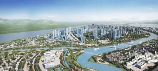 부산 에코델타시티 조감도. 부산시 제공