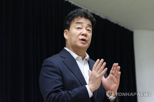 백종원 대표. 연합뉴스