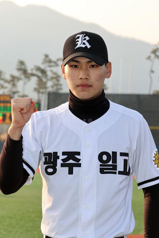 광주일고 김성준. 사진=서동일 기자