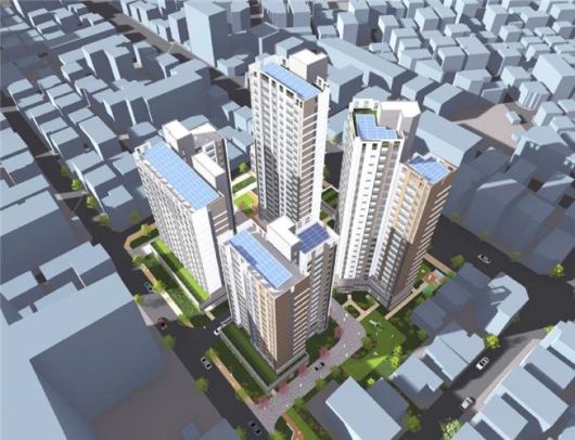 마포구 망원동 456번지 일대 모아타운 조감도. 서울시 제공