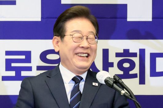 이재명 더불어민주당 대선후보. 뉴시스