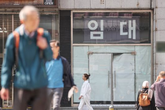 (서울=뉴스1) 민경석 기자 = 경제협력개발기구(OECD)가 내년 한국의 잠재 국내총생산(GDP) 성장률(잠재성장률)이 1.98%로 올해(2.02%)보다 0.04 %포인트(p) 하락할 것으로 전망했다. 이번 OECD 추정치는 최근 국내 기관들이 제시한 1%대 잠재성장률 전망과 유사하다. 12일 서울 종로구 종로2가 일대 폐업한 상점에 임대 광고문이 게시돼 있다. 2025.5.12/뉴스1 /사진=뉴스1화상