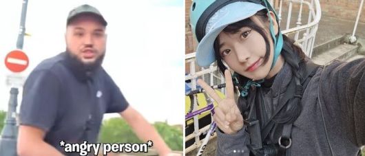 인터넷 방송 플랫폼 ‘트위치’에서 활동하는 한국인 스트리머 진니티에게 욕설을 하는 프랑스 남성. 유튜브 채널