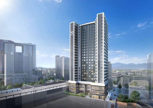 서울 '용산 남영역 롯데캐슬 헤리티지' 투시도. 롯데건설 제공