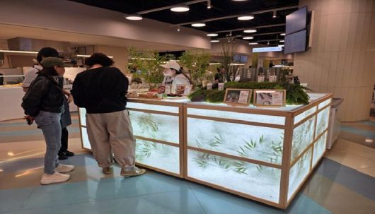 인산가 현대백화점 목동점 팝업스토어. 인산가 제공