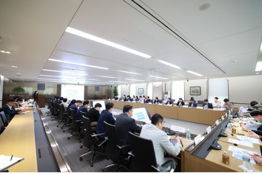 2025년 상반기 화폐유통시스템 유관기관 협의회 정기회의가 지난 14일 한은 본관에서 열렸다. 한국은행 제공.