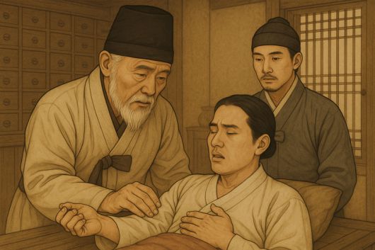 환자들은 보통 자신의 증상을 특정 병명으로 추측해서 말하는 경향이 있다. 그러나 의사는 이 말에 현혹되어서는 안되고 보다 자세한 문진과 진찰을 통해서 다양한 질병의 가능성을 판단해야 한다. 챗GPT에 의한 AI생성 이미지.