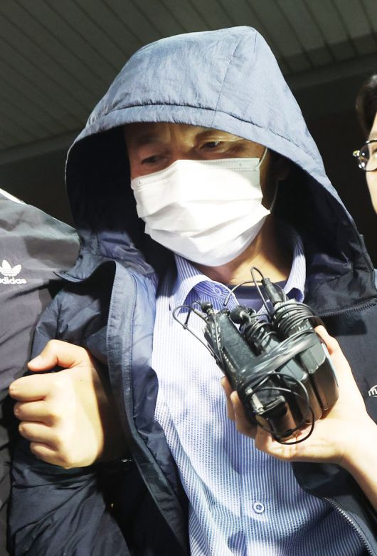 긴급체포된 시흥 흉기사건 용의자 차철남. 연합뉴스