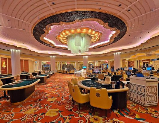 제주도 서귀포시에 위치한 제주신화월드 랜딩카지노 내부 모습./사진=제주신화월드, 조선일보