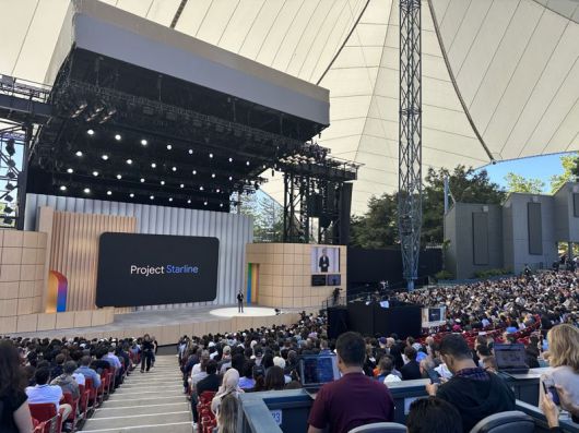 구글이 20일(현지시간) 미국 캘리포니아주 마운틴뷰 본사에서 연례개발자회의(I/O)를 개최하고 자사의 최신 인공지능(AI) 모델 '제미나이'를 이용한 다양한 새로운 기능을 선보였다. 사진=홍창기 기자