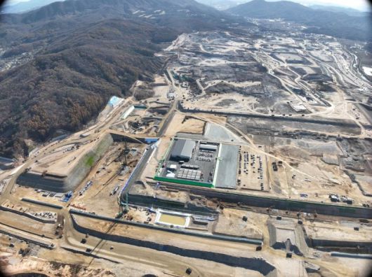 경기 용인시 처인구 원삼면에 조성 중인 용인 반도체클러스터 일반산업단지 뉴스1