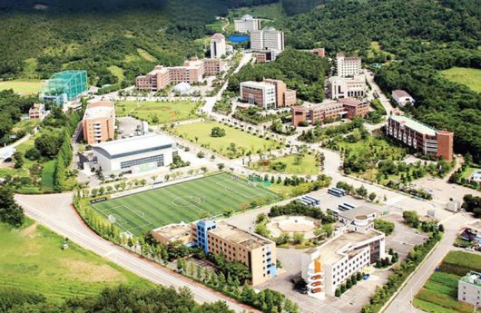 전북 군산에 있는 호원대학교 캠퍼스.