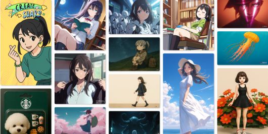 애니몬 활용 생성 이미지. 애니몬 제공