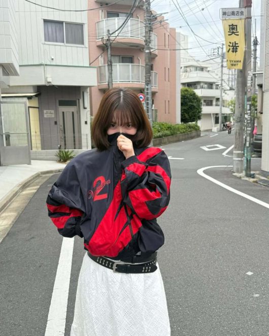 에스파 카리나가 자신의 SNS에 올렸다 삭제한 사진 /사진=뉴스1